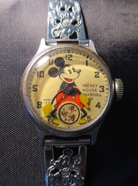 インガーソル INGERSOLL ディズニー・ミッキーマウス 最初期型 1930