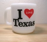 画像: グラスベイク・I LOVE TEXAS・マグ